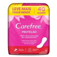 Absorvente Carefree Prot Diar ProteÇao C/f 40un