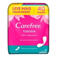 Absorvente Carefree Prot Diar Tododia S/f 40un