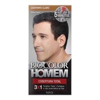 Tinturas Biocolor Homem Castanho Claro