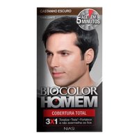 Tinturas Biocolor Homem Castanho Escuro