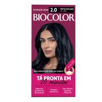 Tinturas Biocolor Kit 2.0 Mini Preto Azulado
