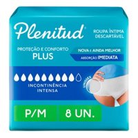 Fraldas Geriatrica Plenitud Protect P/m C/8