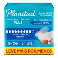Fraldas Geriatrica Plenitud Protect G/x C/24