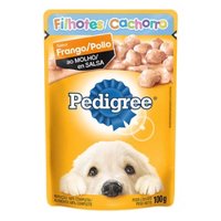 RaÇÃo Para CÃes Pedigree Sache Frango Filhote 100g
