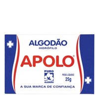 Algodao Apolo Hidrofilo 25g
