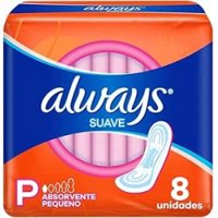 Absorvente Always Basico S Abas Suave 8un