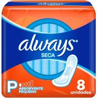 Absorvente Always Basico S Abas Seca 8un
