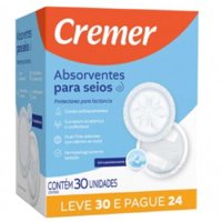Absorvente Seios Cremer Leve30pague24