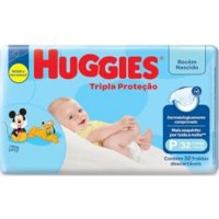 Fraldas P Huggies Tr Prot C/32 Jumbo