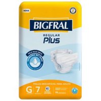 Fraldas Geriatrica Bigfral Regular Plus G 7
