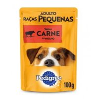 RaÇÃo Para CÃes Pedigree Sache Carne Adulto RaÇas Pequenas 100g