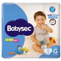 Fraldas G Babysec C/16 Jumbinho  ( 8 )