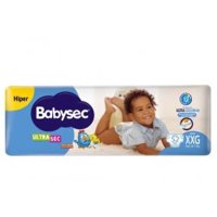 Fraldas Xxg Babysec C/52 Hiper