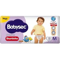 Fraldas M Babysec C/34 Mega Short