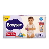 Fraldas G Babysec C/28 Mega Short