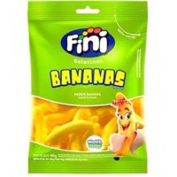 Bala Fini Gelatina Bananas 100g