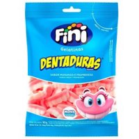 Bala Fini Gelatina Dentaduras 100g