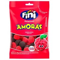 Bala Fini Gelatina Amoras 100g