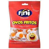 Bala Fini Gelatina 90g Ovos Fritos