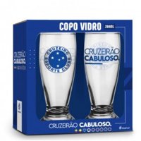 Conj C/2 Copos Vidro Munich Cruzeiro Cab