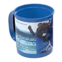 Caneca Plast 360ml Cubo Magico Cruzeiro